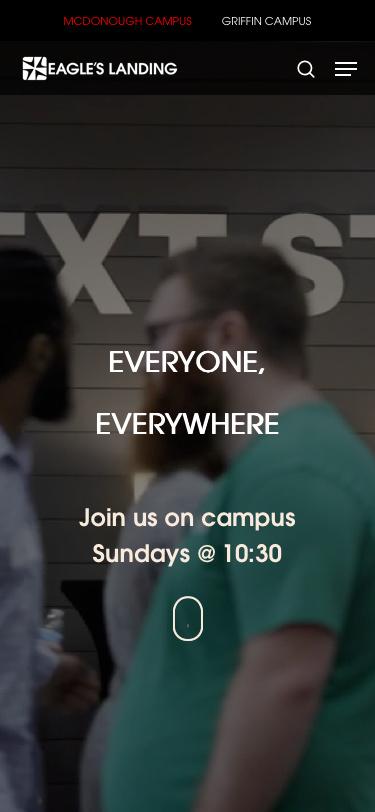 Eagle's Landing First Baptist Church mobile screenshot